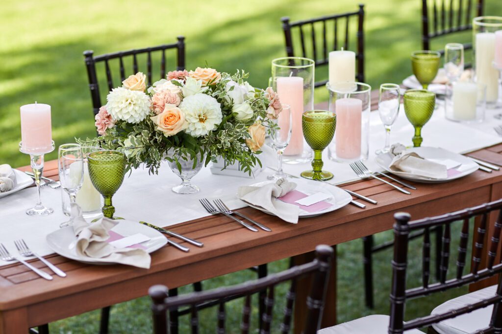 Wedding floral arrangements in Colorado by Rose Petals Vail 